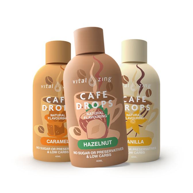Cafe Cafe Drops Natural Flavouring 40ml by Vital Zing