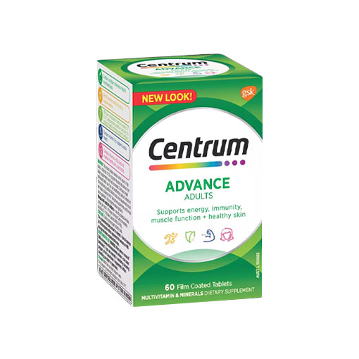 Centrum Centrum – Advance For Adults 60 Tablets