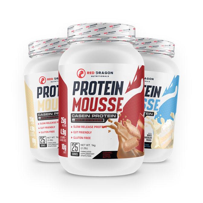 Dessert Dessert Protein Mousse by Red Dragon 25 Serves