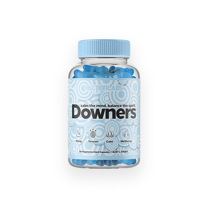 Downers Downers Sleep Support by Faction Labs 90 Capsules