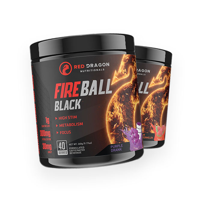 Fireball Fireball Black Thermogenic by Red Dragon 40 Serves