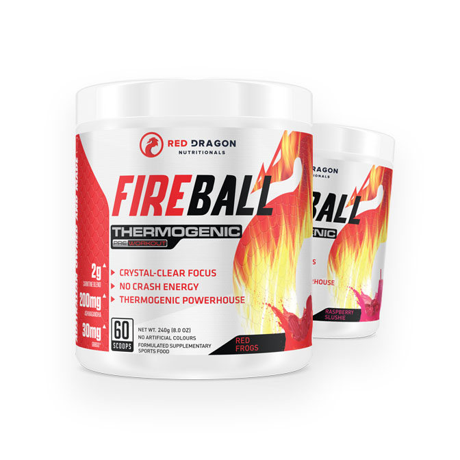 Fireball Fireball Thermogenic by Red Dragon 60 Serves