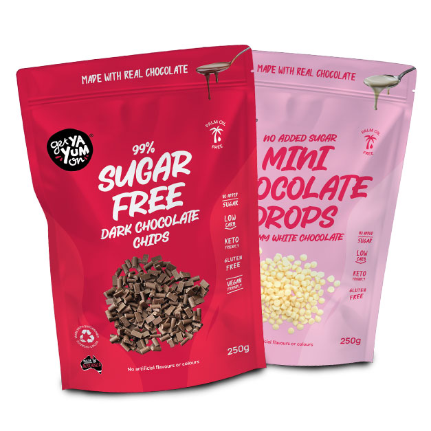 Sugar Sugar Free Chocolate Chips 250g by Get Ya Yum On