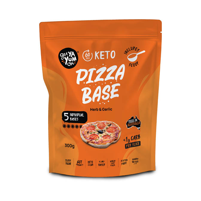 Pizza Pizza Base Value Pack 5 Serves by Get Ya Yum On