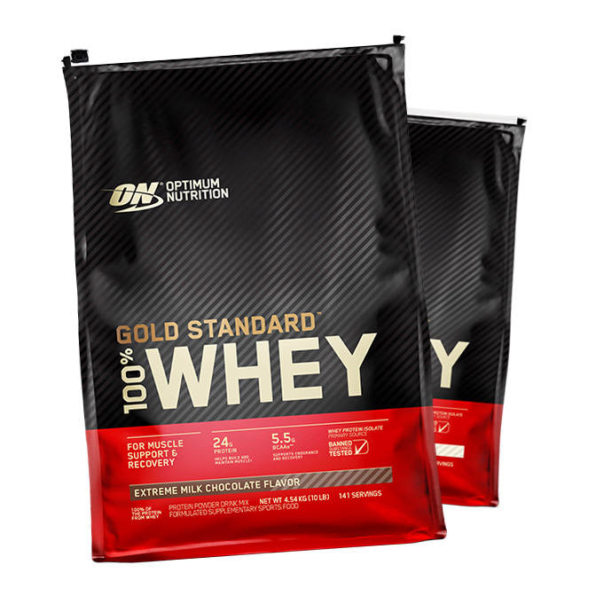Gold Gold Standard Whey Protein by Optimum Nutrition 4.54kg (10lbs)