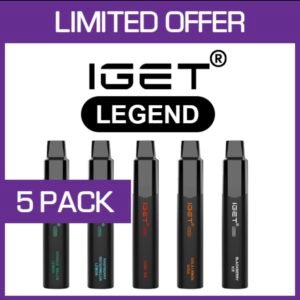 Vape Joint IGET LEGEND – 4000 PUFFS – 5 PACK