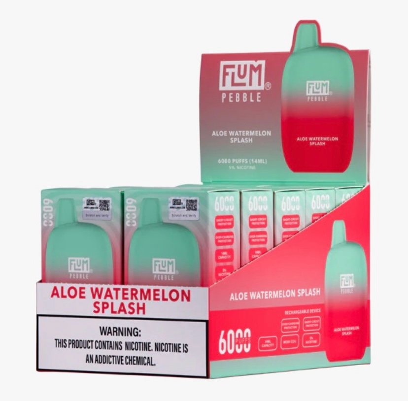 Vape Joint Aloe Watermelon Splash 6000 puffs (10 pack)