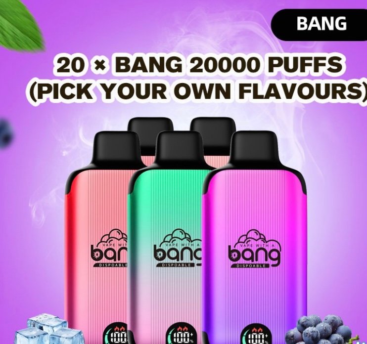 Vape Joint 20 × BANG 20000 PUFFS (PICK YOUR OWN FLAVORS)