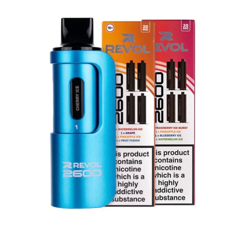 Vape Joint Revol 2600 4 in 1 Pod Kit Bundle