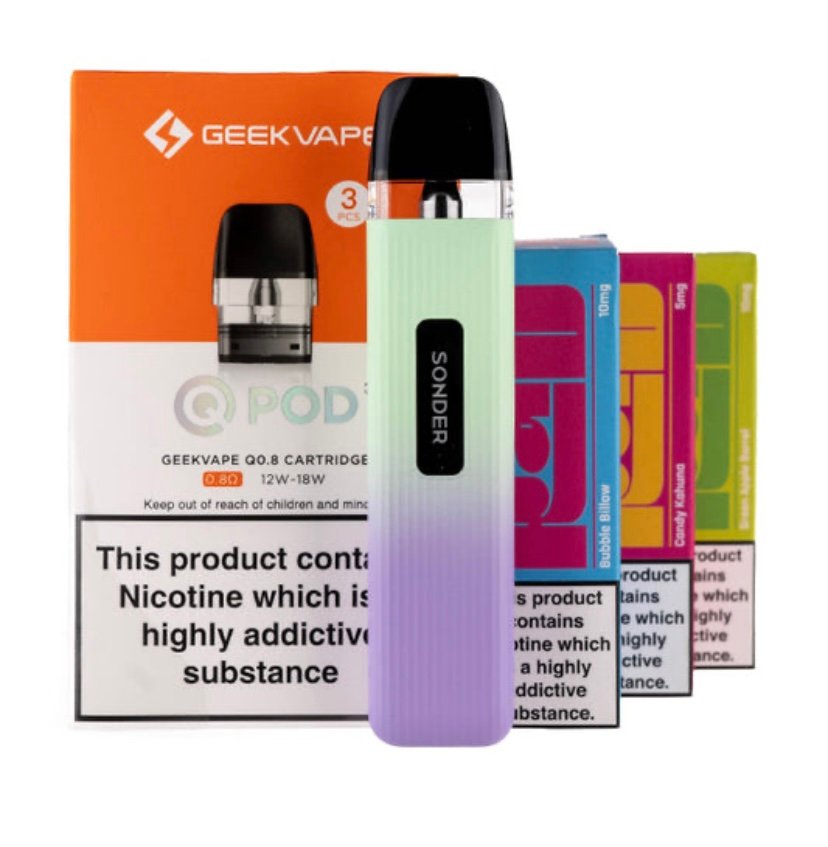 Vape Joint Geek Vape Sonder Q Pod Kit Bundle