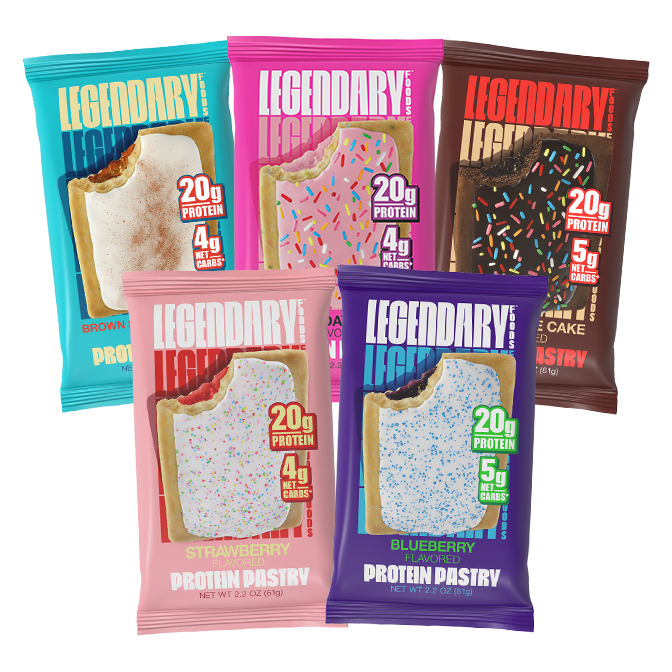 Protein Protein Pastry by Legendary Foods – Assorted Bundle