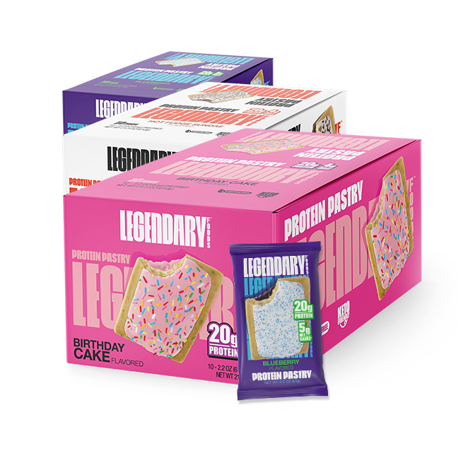 Protein Protein Pastry by Legendary Foods 61g (Box of 10)