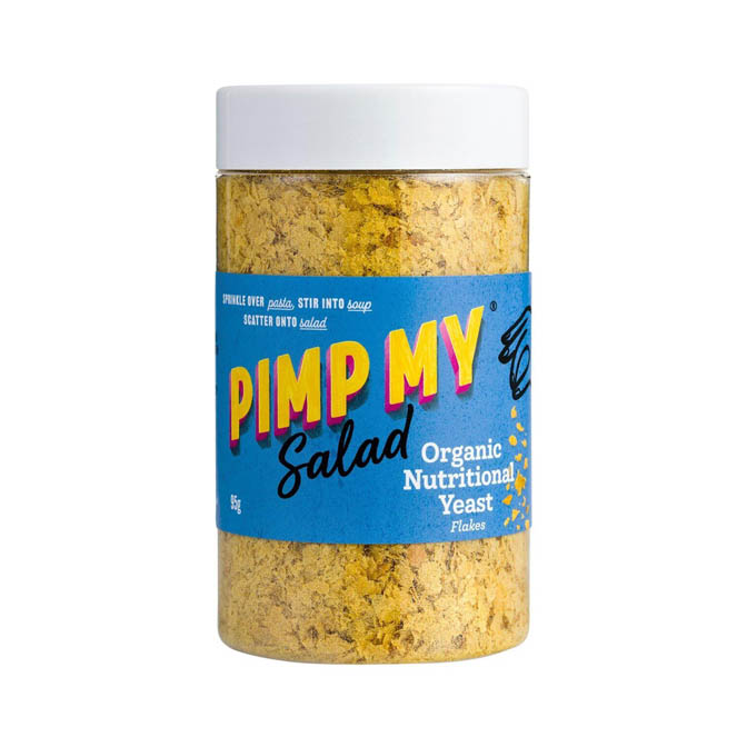 Pimp Pimp My Salad Organic Nutritional Yeast Flakes 95g by Extraordinary Foods