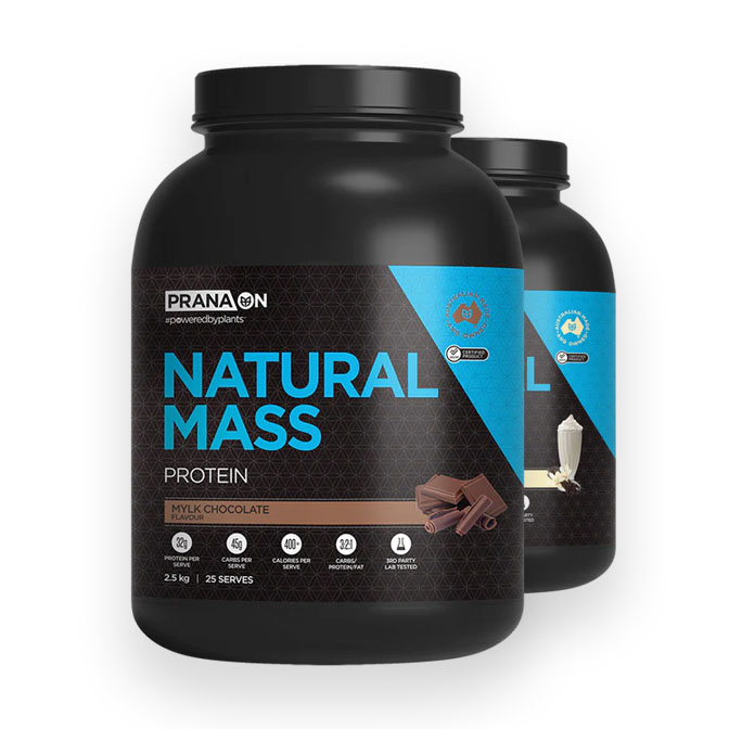 Natural Natural Mass Gainer 2.5kg by Prana ON