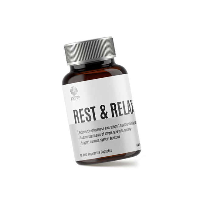 Rest Rest and Relax – 60 Capsules by ATP Science