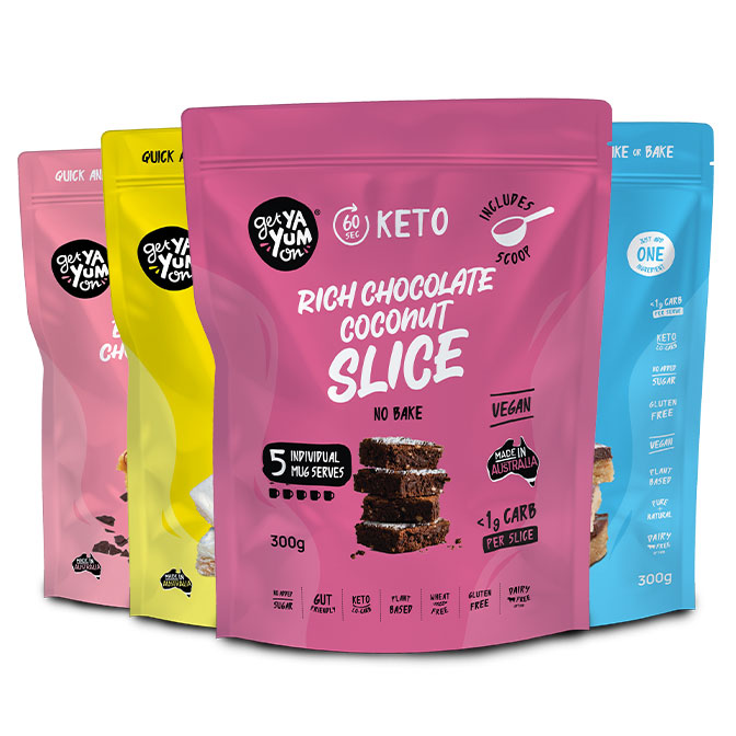 Delicious Delicious Treat Slices Value Pack 5 serves by Get Ya Yum On