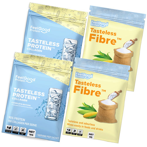 Tasteless Tasteless Protein and Fibre Sample Pack by Feel Good Protein