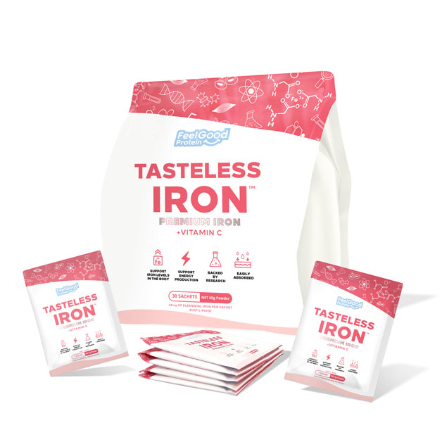 Tasteless Tasteless Iron by Feel Good Protein – 30 sachets