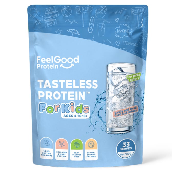 Tasteless Tasteless Protein for Kids (Collagen & Whey) 500g by Feel Good Protein