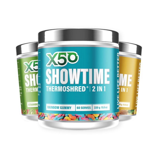 X50 X50 – Showtime Thermoshred 60 serves